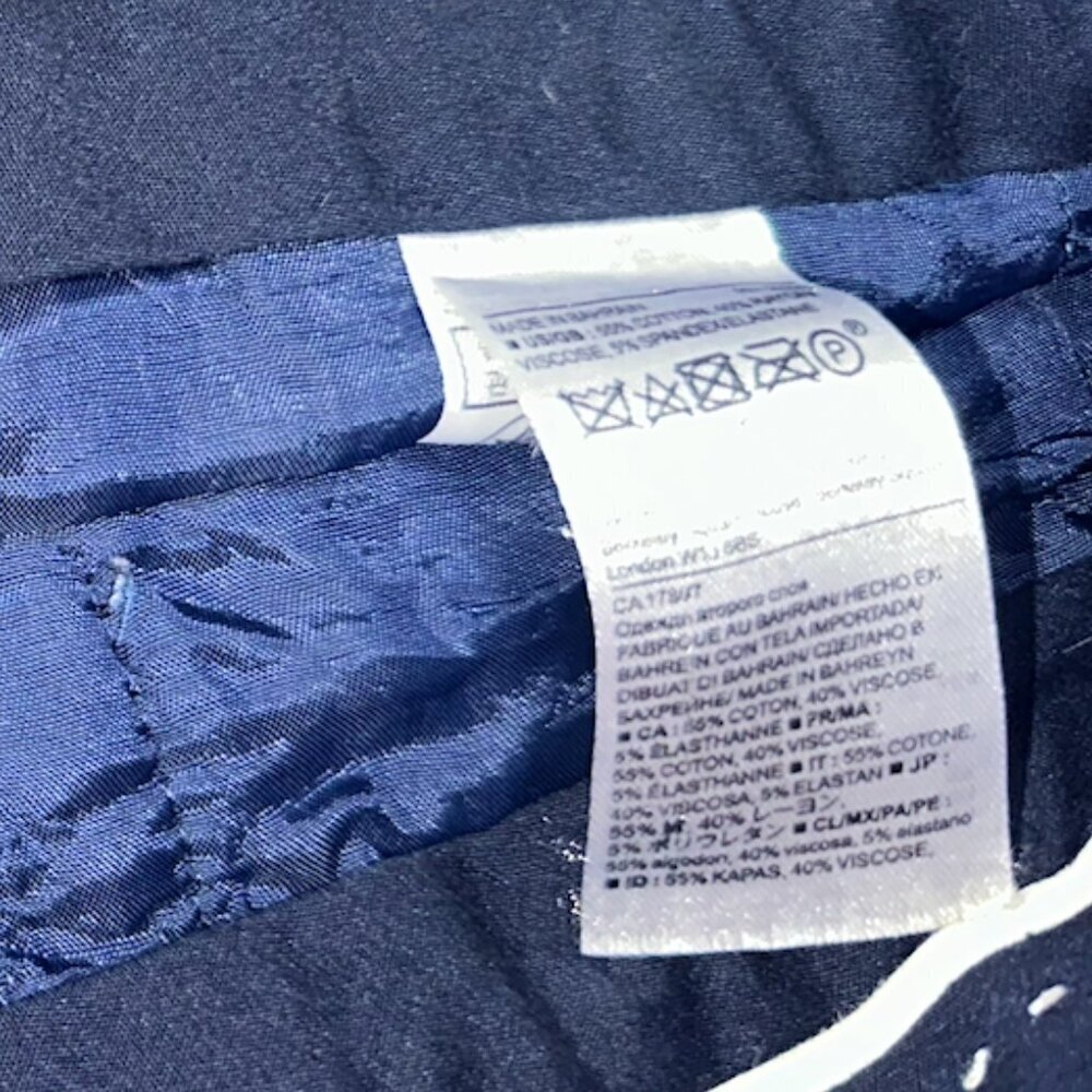 Blue Banana Republic Ankle Length Dress Pants - Size 6 Women's - Picture 3 of 6